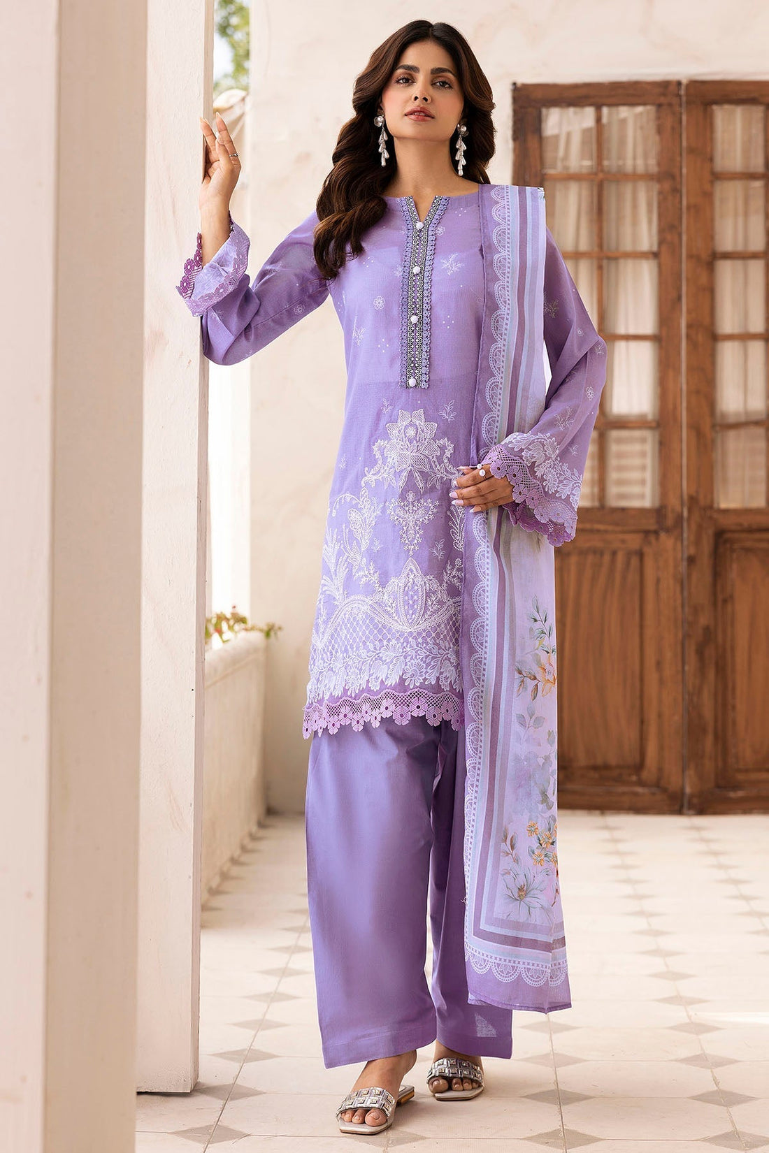 Motifz | Umang Lawn | 5415-LEAH XS Lavender Lawn