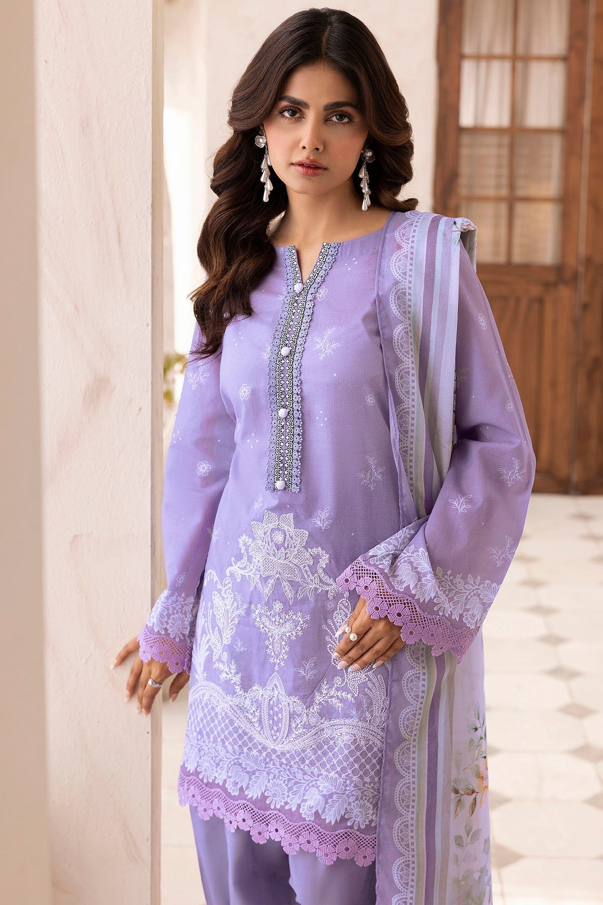 Motifz | Umang Lawn | 5415-LEAH L Lavender Lawn