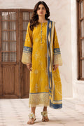 Motifz | Umang Lawn | 5416-USWA XS Mustard Yellow Lawn