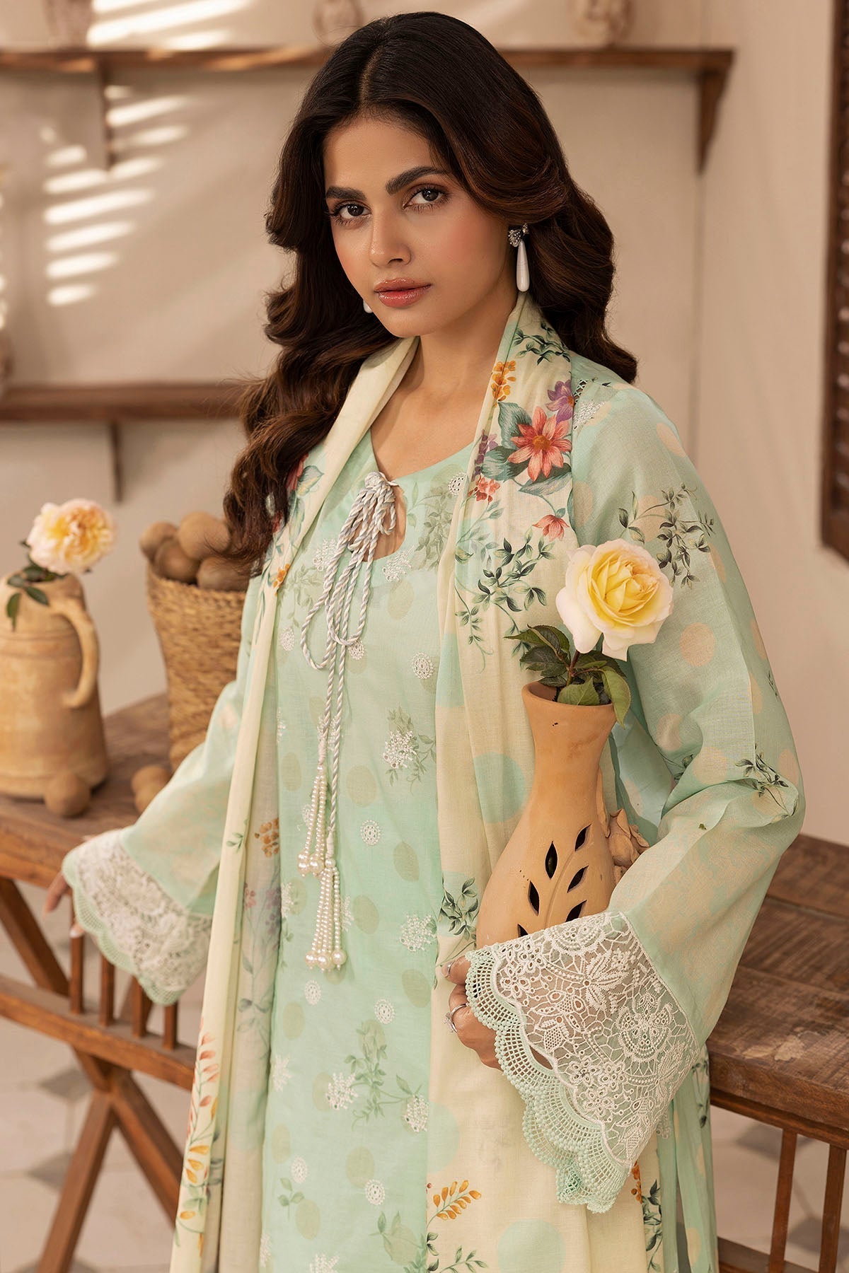 Motifz | Umang Lawn | 5418-ALYSSA L Mint Lawn