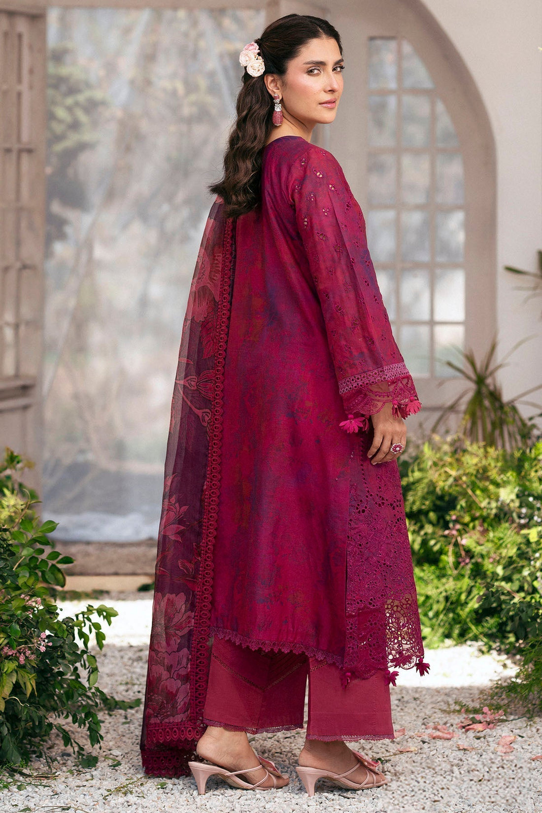 Motifz | Premium Lawn 25 | 5426-VALERIE XS Berry Lawn