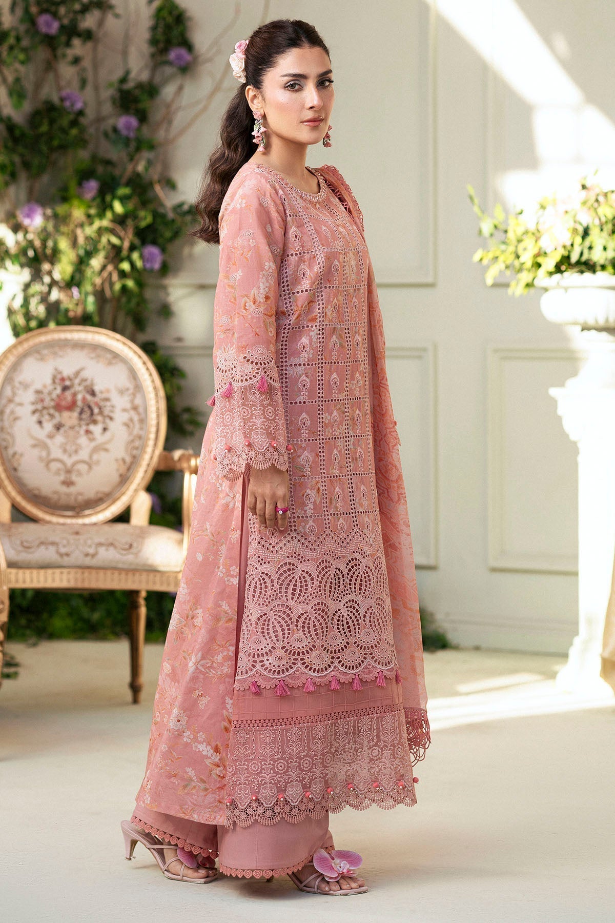 Motifz | Premium Lawn 25 | 5427-LOTUS XL Pink Lawn