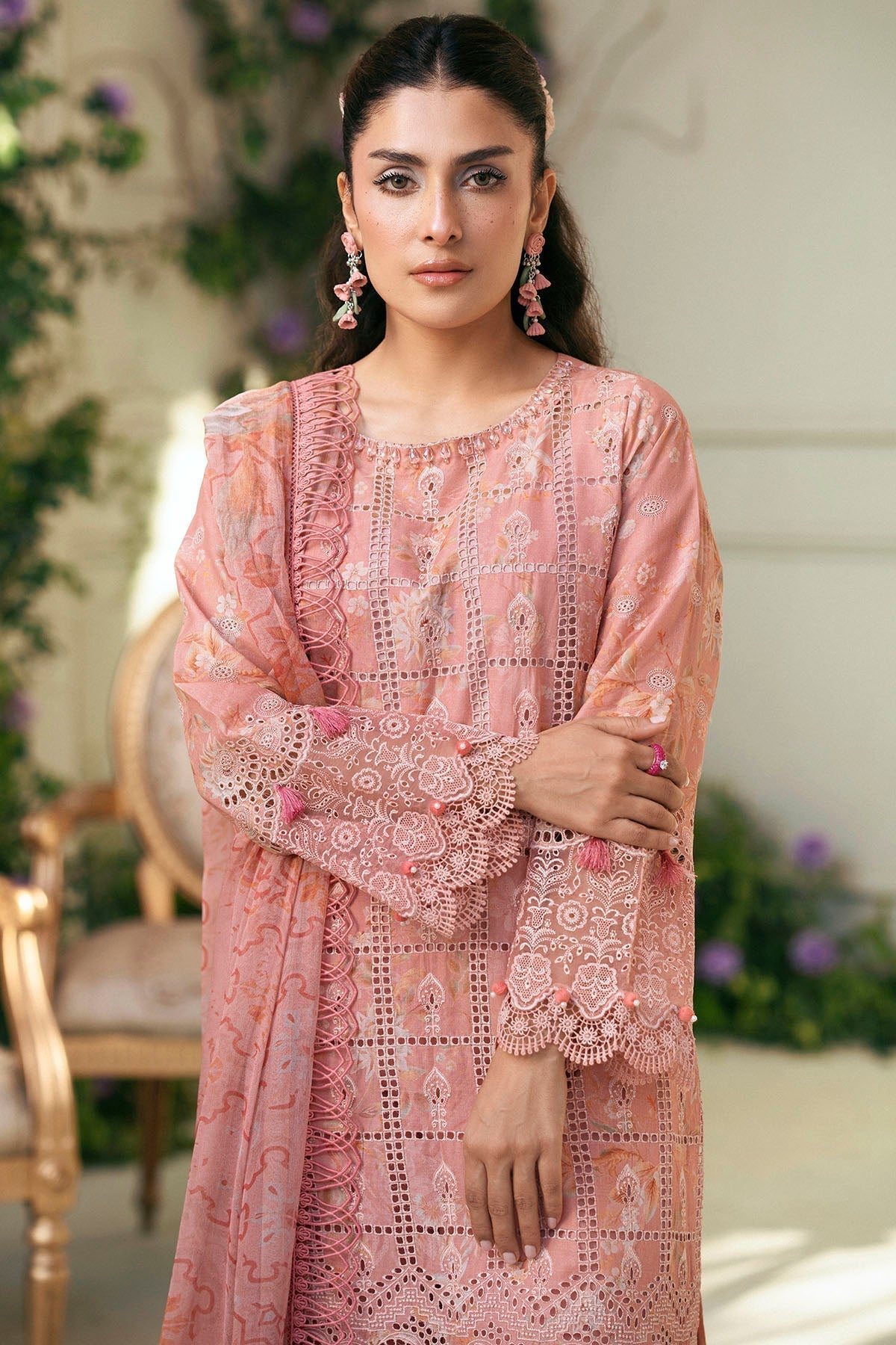 Motifz | Premium Lawn 25 | 5427-LOTUS M Pink Lawn