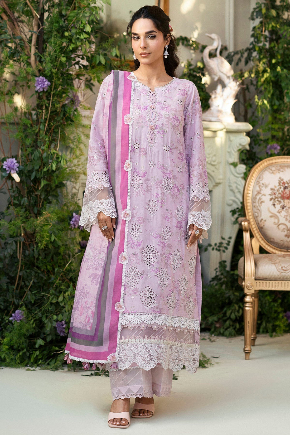 Motifz | Premium Lawn 25 | 5428-ASTER XS Lilac Lawn