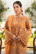 Motifz | Premium Lawn 25 | 5431-BLUEBEELL M Orange Lawn