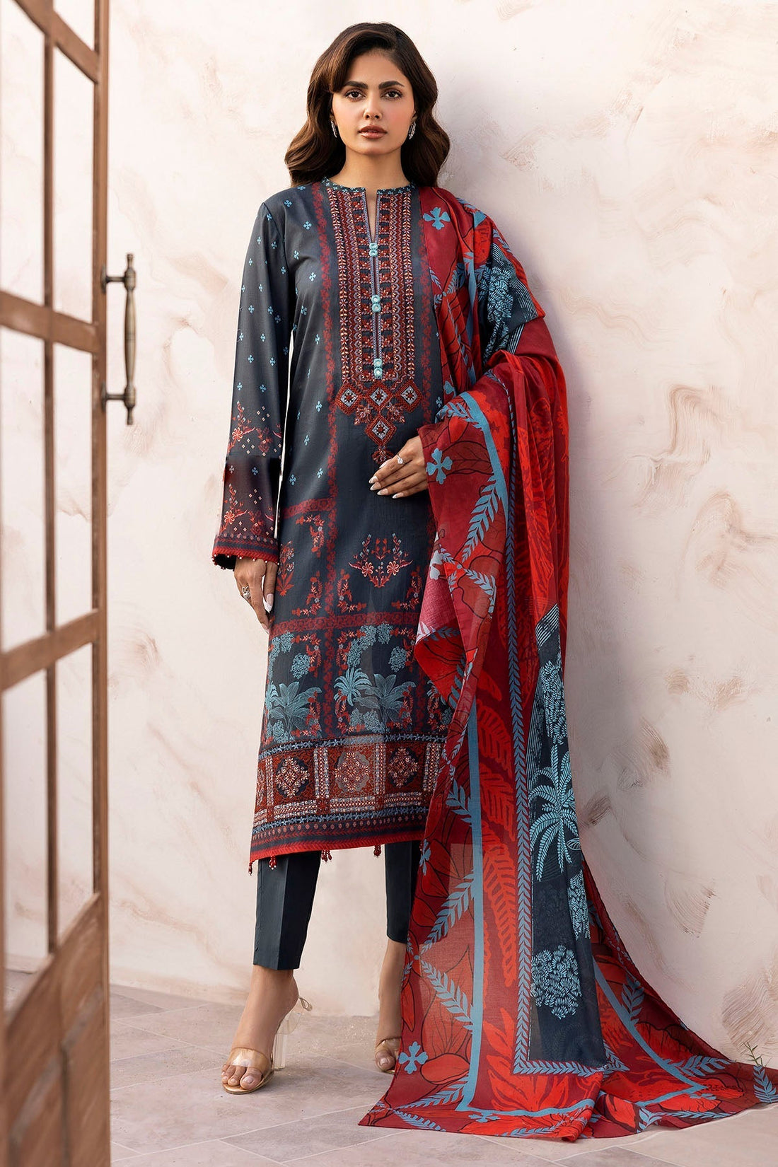 Motifz | Umang Lawn | 5465-EWA XS Midnight Blue Lawn