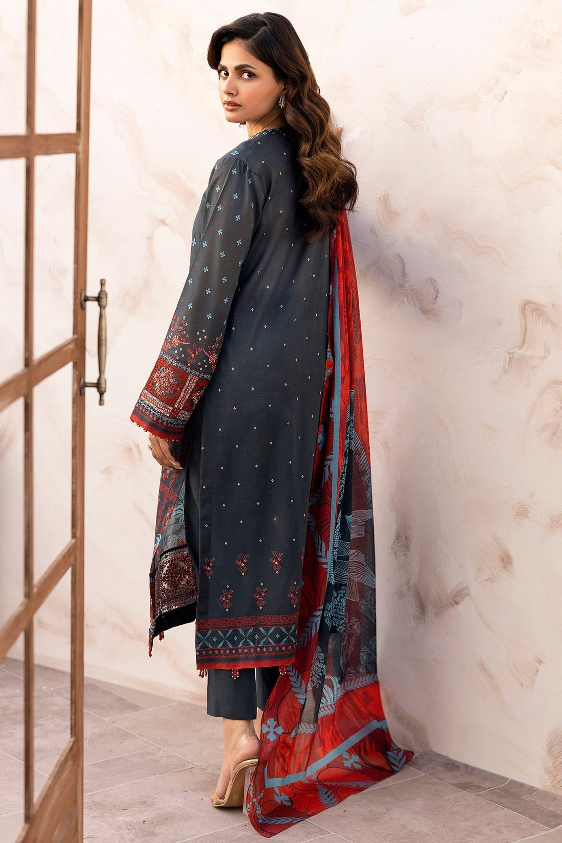 Motifz | Umang Lawn | 5465-EWA XS Midnight Blue Lawn