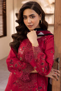 Motifz | Umang Lawn | 5466-SAGE M Red Lawn