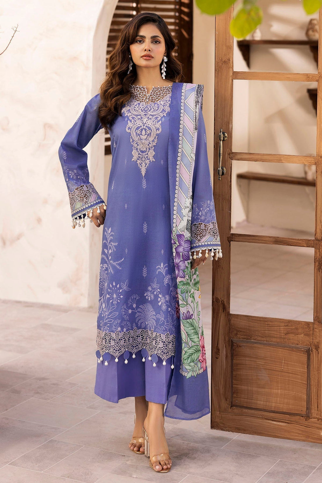 Motifz | Umang Lawn | 5467-DANA XS Dark Lavender Lawn