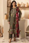 Motifz | Umang Lawn | 5470-NANCY XS Olive Haze Lawn