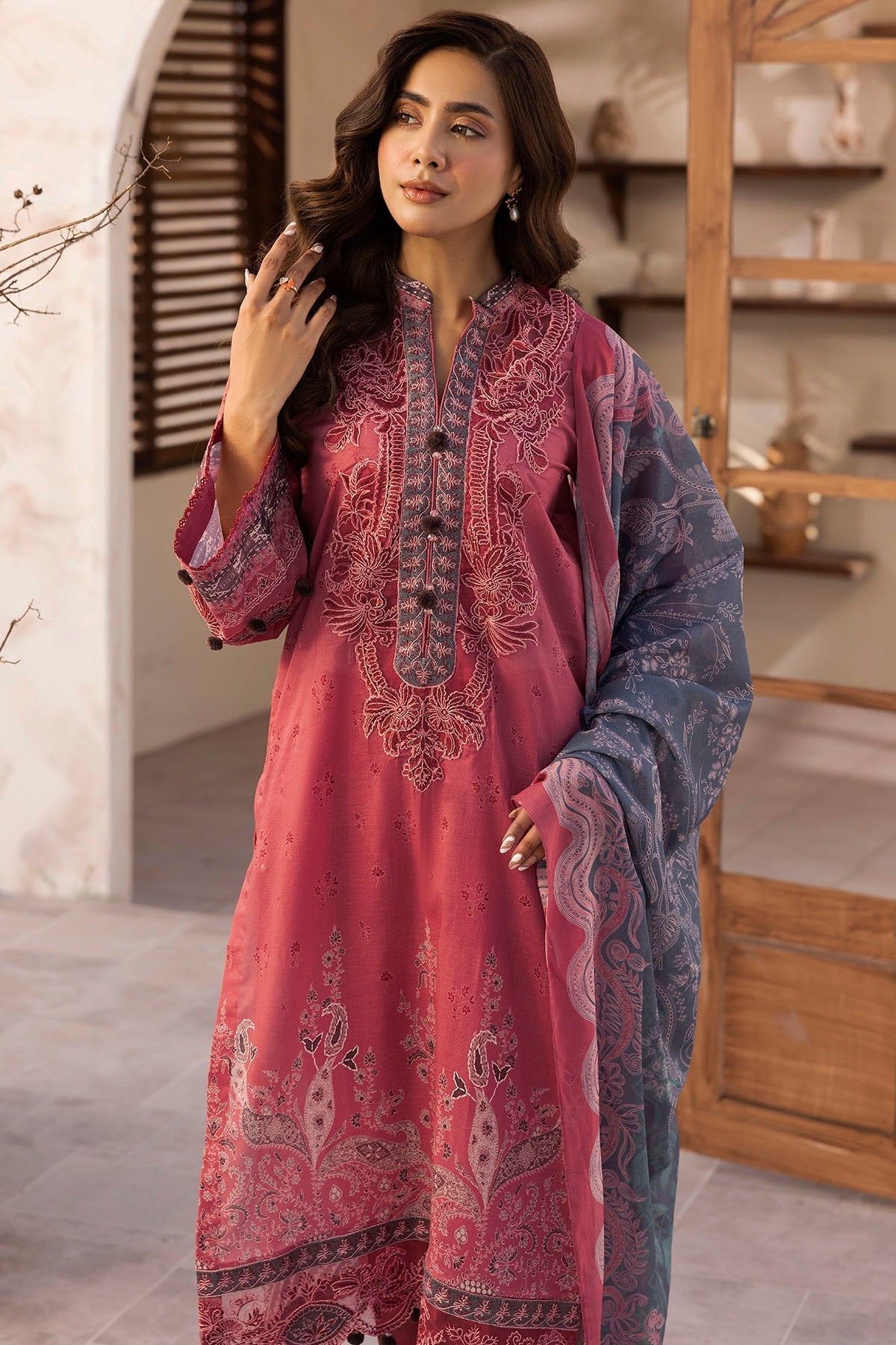 Motifz | Umang Lawn | 5471-IREA L Candy Pink Lawn