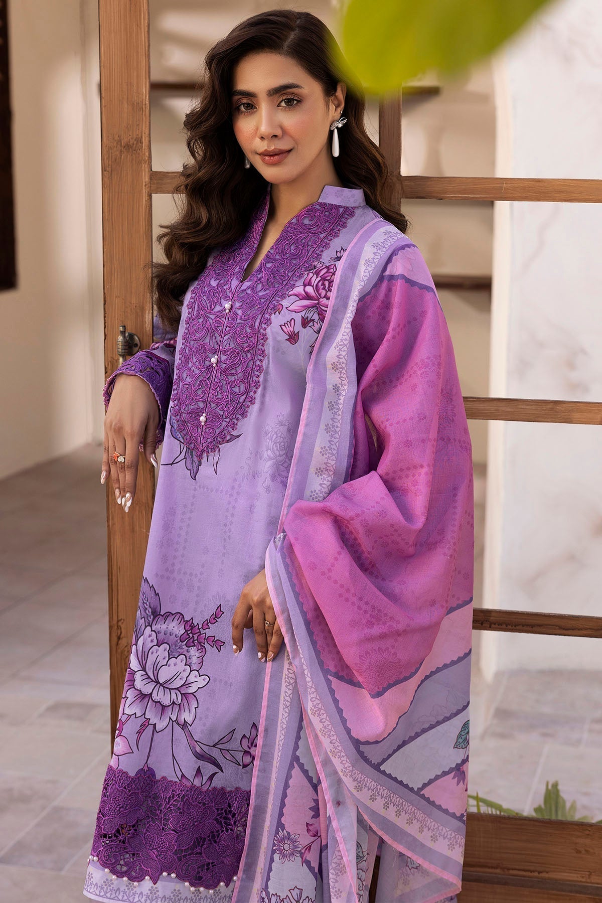 Motifz | Umang Lawn | 5472-ALARA L Light Lavender Lawn