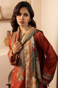 Motifz | Umang Lawn | 5473-BRENNA M Rust Lawn