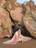 Mahnur | Sirena Luxury Lawn 25 | Magnolia Custom Size Off White Lawn