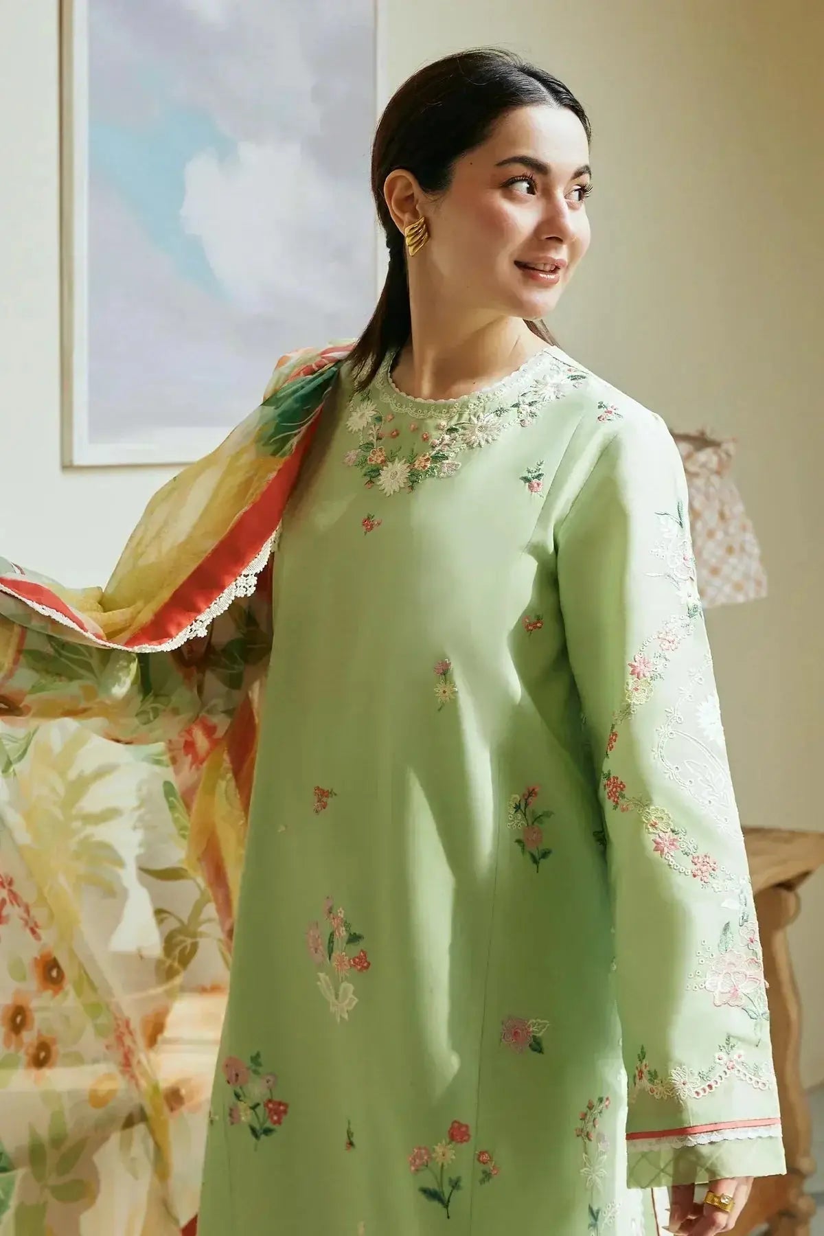 Zara Shahjahan | Coco Lawn 24 | MAHAY-4A - Pakistani Designer Dress - by Zara Shahjahan | Type: Luxury - 100% Original at Saira Sultan