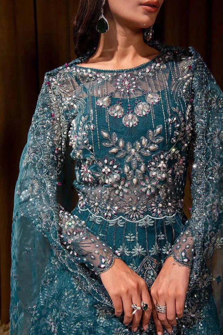 Maria Osama Khan | Dastaan Festive Formals 23 | Sanam - Pakistani Designer Dress - by Maria Osama Khan | Type: Bridal - 100% Original at Saira Sultan