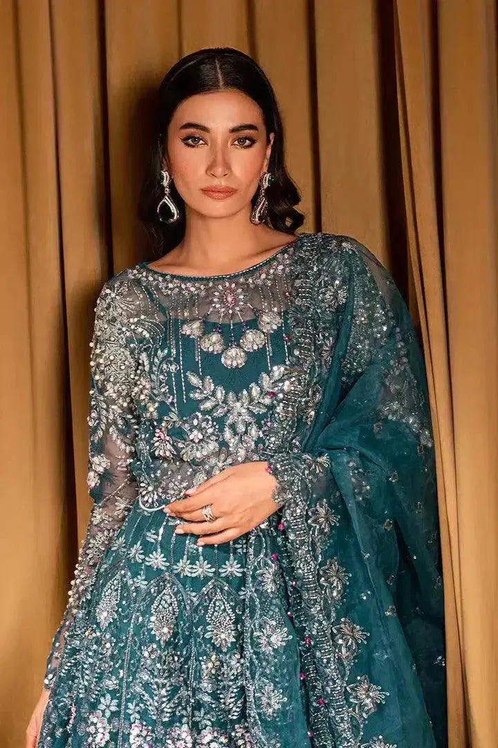 Maria Osama Khan | Dastaan Festive Formals 23 | Sanam - Pakistani Designer Dress - by Maria Osama Khan | Type: Bridal - 100% Original at Saira Sultan