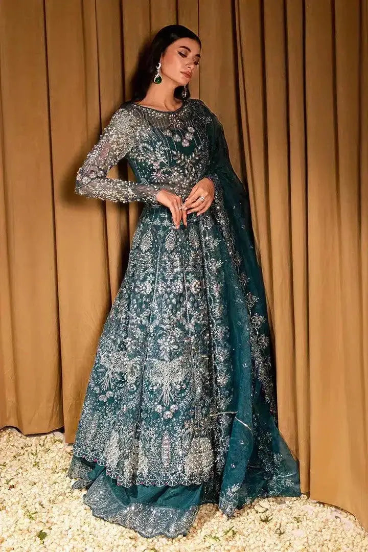 Maria Osama Khan | Dastaan Festive Formals 23 | Sanam - Pakistani Designer Dress - by Maria Osama Khan | Type: Bridal - 100% Original at Saira Sultan
