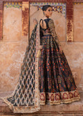 Maria Osama Khan | Khawabeedah Wedding Formals | Shab e posh S Black Grip Silk