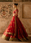 Maria Osama Khan | Khawabeedah Wedding Formals | Zareen L Red Grip Silk