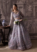 Maria Osama Khan | Mystara Wedding Festive | Lyra Custom Size Lilac Gray Organza