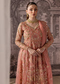 Maria Osama Khan | Mystara Wedding Festive | Alera L Salmon Pink Organza