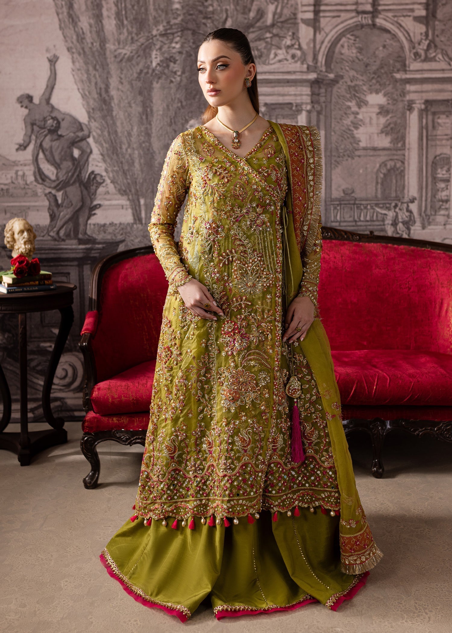 Maria Osama Khan | Mystara Wedding Festive | Noir