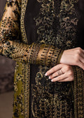 Maria Osama Khan | Mystara Wedding Festive | Storm L Black Organza