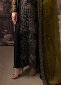 Maria Osama Khan | Mystara Wedding Festive | Storm XL Black Organza