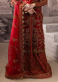 Maria Osama Khan | Mystara Wedding Festive | Vanta L Maroon Organza