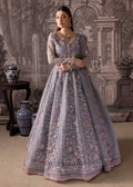 Maria Osama Khan | Mystara Wedding Festive | Lyra XL Lilac Gray Organza