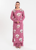 Maria Osama Khan | Claire Pleated Silk | Rosy - Pakistani Designer Dress - by Maria Osama Khan | Type: Formal - 100% Original at Saira Sultan