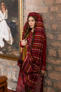 Maryam Hussain | Silk Edit | Rose S Blood Red Khaddar