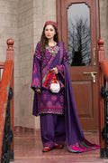Maryam Hussain | Silk Edit | Plum XS Plum Khaddar
