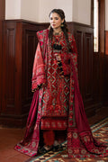 Maryam Hussain | Silk Edit | Fall XS Maroon Khaddar