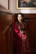 Maryam Hussain | Silk Edit | Fall M Maroon Khaddar