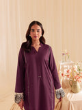 Mahnur | Petal Whispers Lawn Pret | Meadow M Magenta Lawn