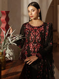 Mahnur | Florence Luxury Lawn 25 | MEHARMAH M Black Lawn
