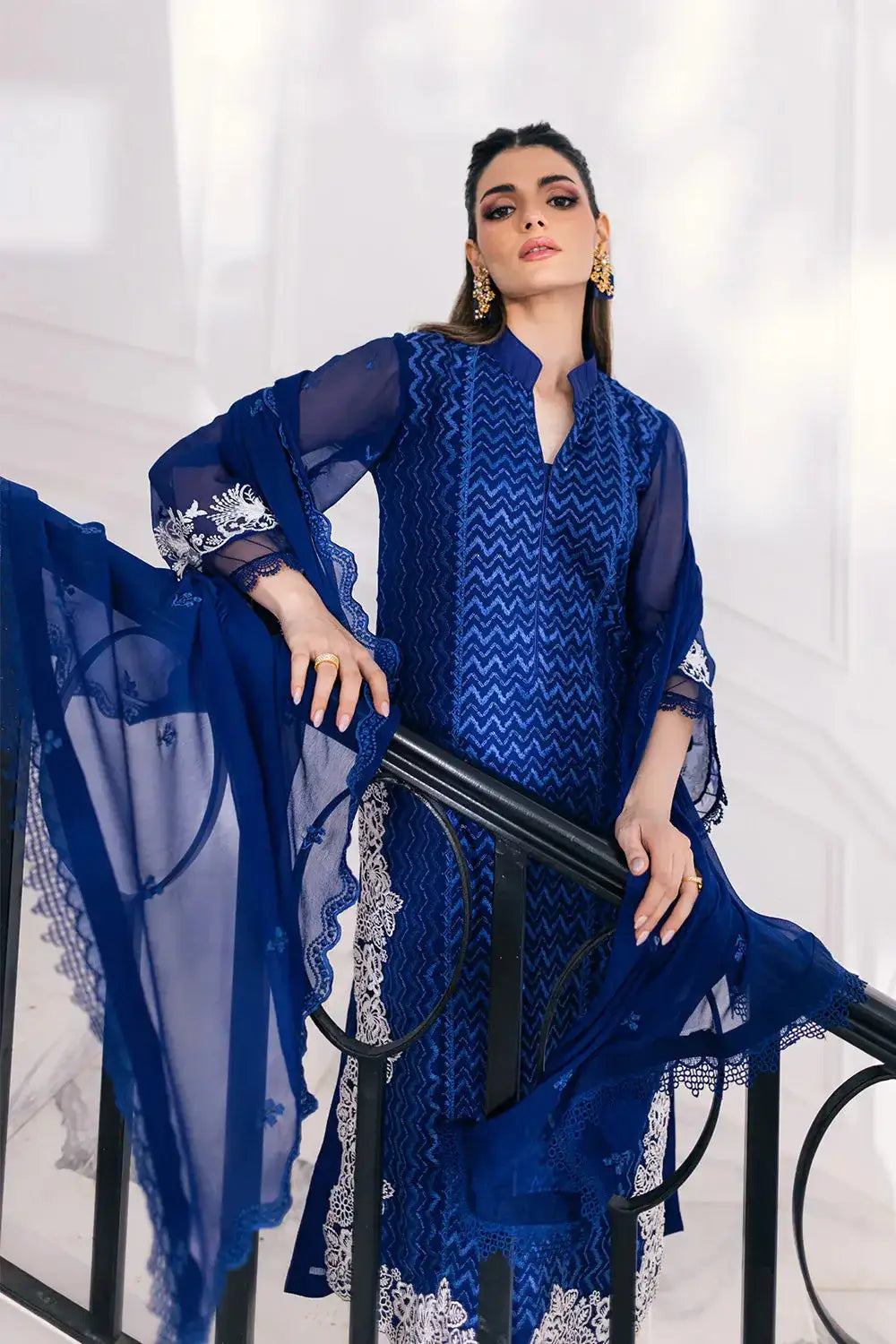 Azure | Embroidered Ensembles 23 | Mellow Breeze - Pakistani Designer Dress - by Azure | Type: Formal - 100% Original at Saira Sultan