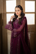 Azure | Ensembles Embroidered Formals | Merlot Grace