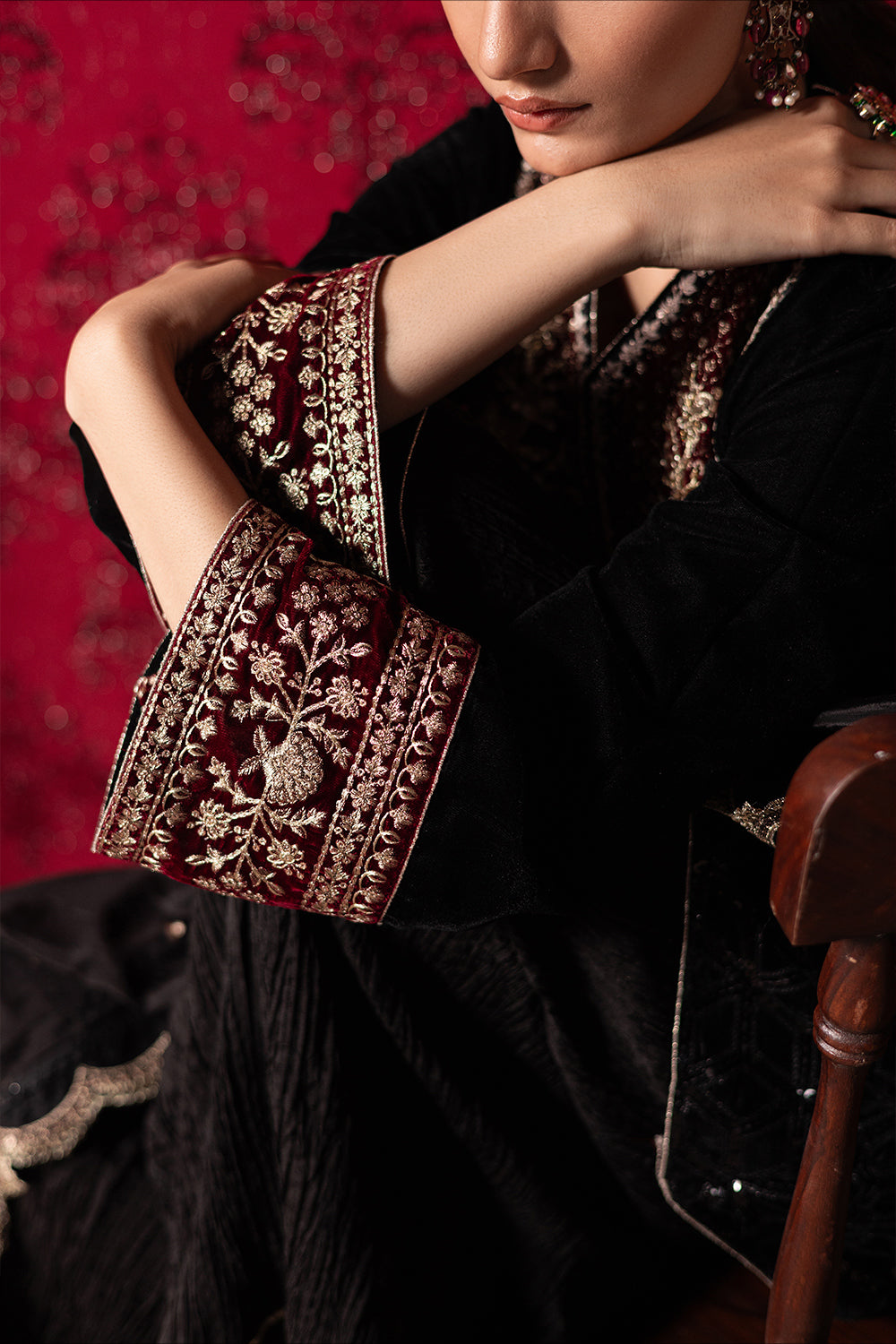 Azure | Vogue Formals | Midnight Wine M Black Velvet