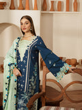 Mahnur | Florence Luxury Lawn 25 | MIRAAL L Navy Blue Lawn