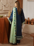 Mahnur | Florence Luxury Lawn 25 | MIRAAL S Navy Blue Lawn
