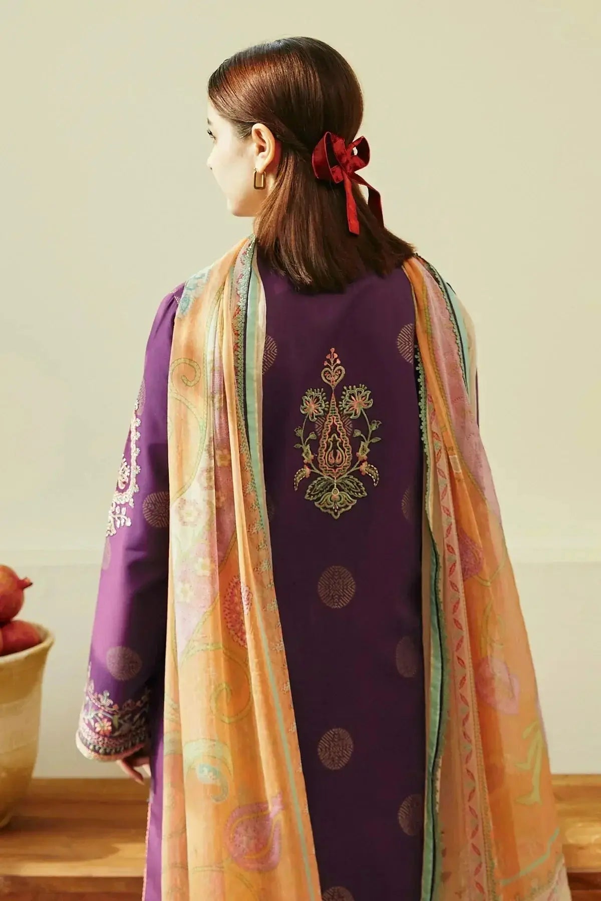 Zara Shahjahan | Coco Lawn 24 | MORNI-9A - Pakistani Designer Dress - by Zara Shahjahan | Type: Luxury - 100% Original at Saira Sultan