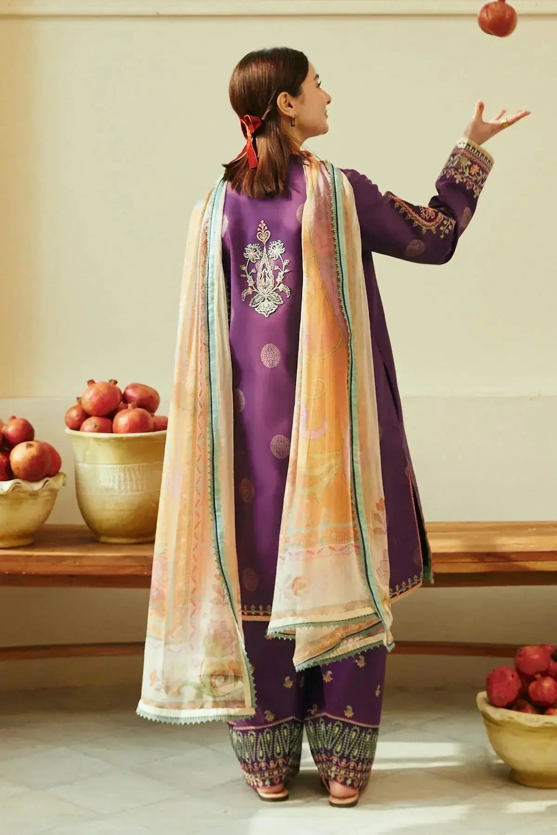Zara Shahjahan | Coco Lawn 24 | MORNI-9A - Pakistani Designer Dress - by Zara Shahjahan | Type: Luxury - 100% Original at Saira Sultan