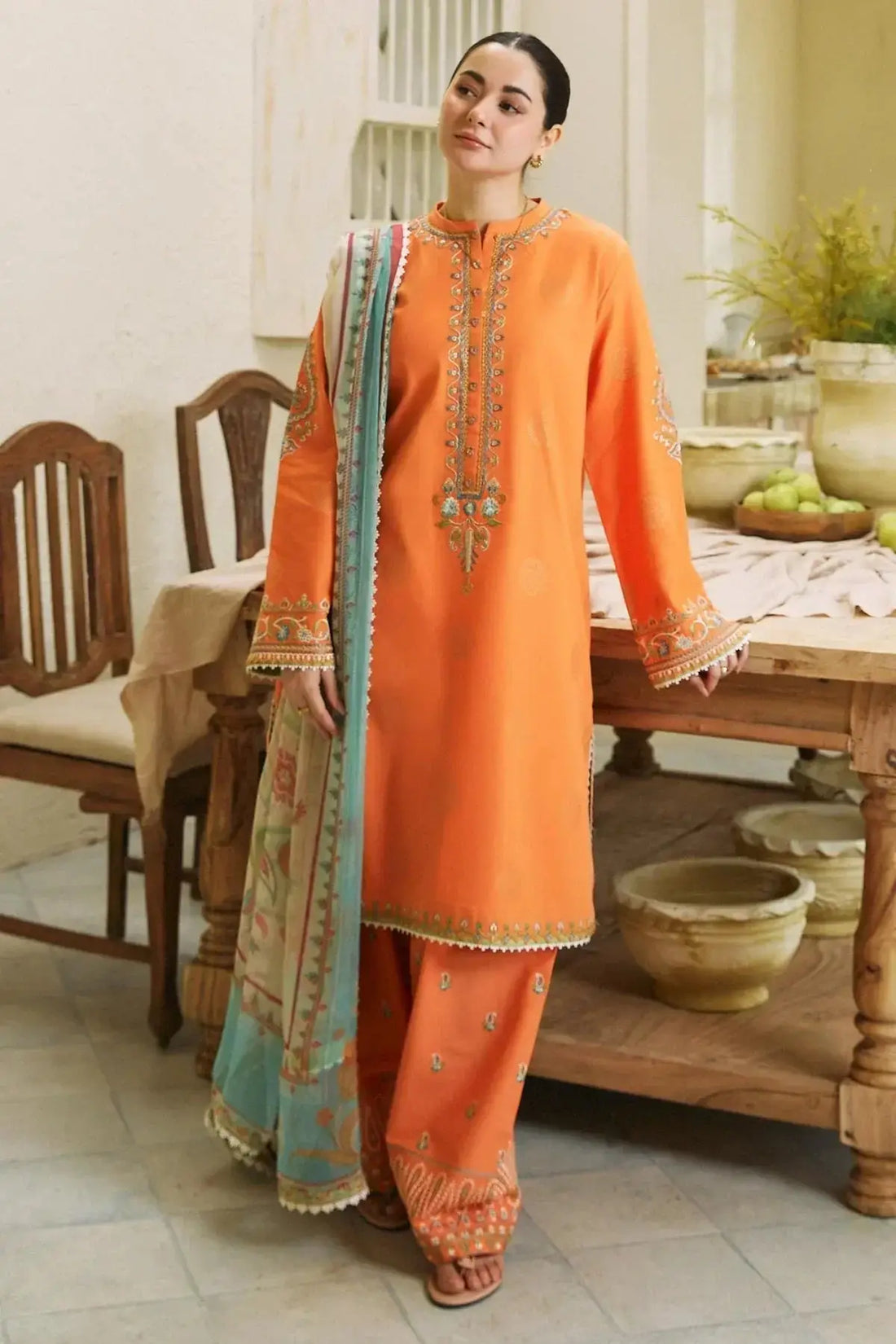 Zara Shahjahan | Coco Lawn 24 | MORNI-9B - Pakistani Designer Dress - by Zara Shahjahan | Type: Luxury - 100% Original at Saira Sultan