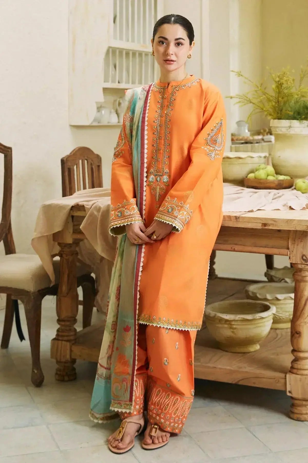 Zara Shahjahan | Coco Lawn 24 | MORNI-9B - Pakistani Designer Dress - by Zara Shahjahan | Type: Luxury - 100% Original at Saira Sultan