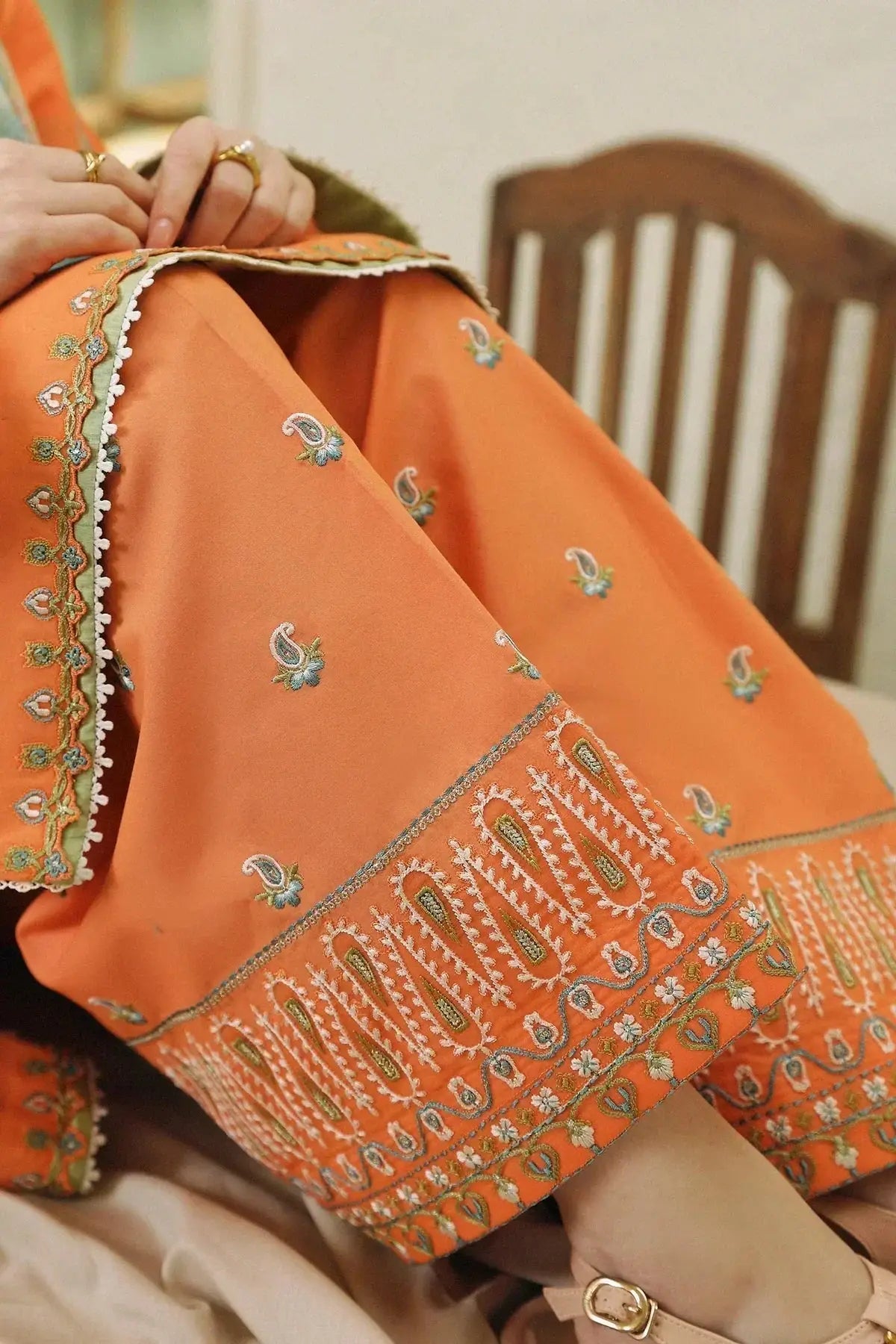 Zara Shahjahan | Coco Lawn 24 | MORNI-9B - Pakistani Designer Dress - by Zara Shahjahan | Type: Luxury - 100% Original at Saira Sultan