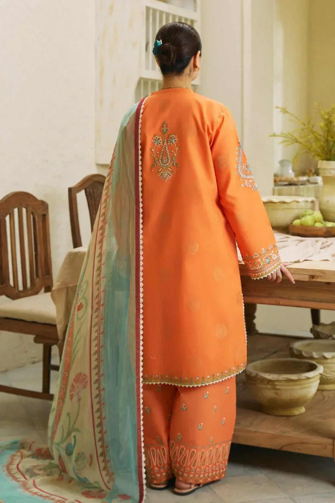 Zara Shahjahan | Coco Lawn 24 | MORNI-9B - Pakistani Designer Dress - by Zara Shahjahan | Type: Luxury - 100% Original at Saira Sultan