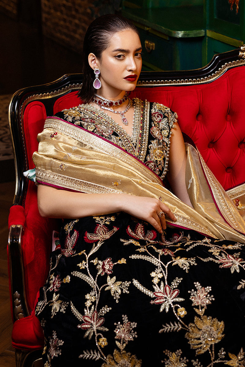 Mushq | Deja Vu Velvet | Whispers of Yesterday - Pakistani Designer Dress - by Mushq | Type: Ladies Clothes - 100% Original at Saira Sultan